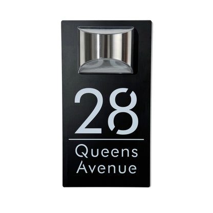 🔥49% OFF🔥Personalized Solar Modern Door Plaque