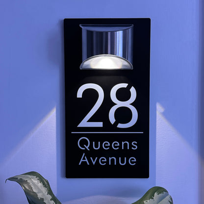 🔥49% OFF🔥Personalized Solar Modern Door Plaque