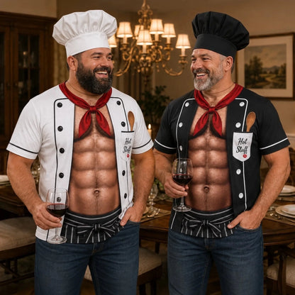 Custom Funny T-shirt - Personalized Birthday Gifts For Husband, Son, Grandson, Brother, Grandpa, Dad, Yourself - Too Hot To Cook